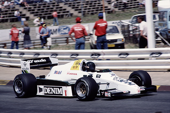 Williams poached Spirit's Honda engine deal for the 1983 season finale