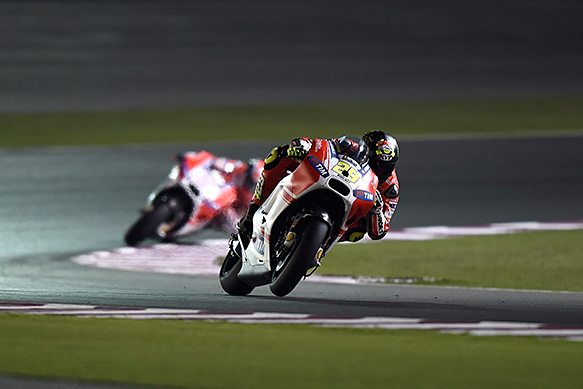 Andrea Iannone, Ducati, Qatar MotoGP test 2015