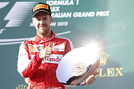 Sebastian Vettel, Australian GP podium 2015