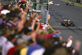 In a Minardi on home soil, Mark Webber was the last debutant points scorer of the top six era