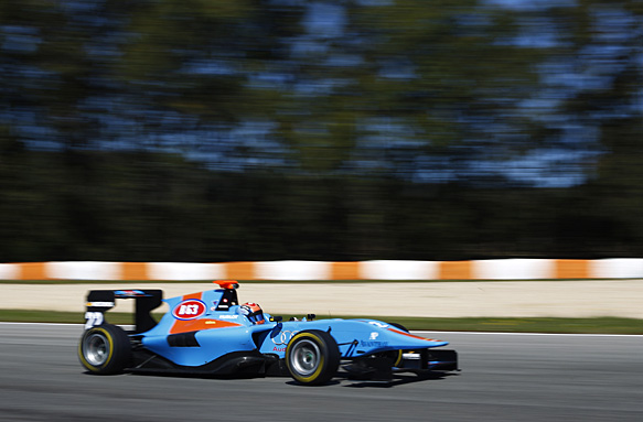 Ralph Boschung, GP3 testing 2015