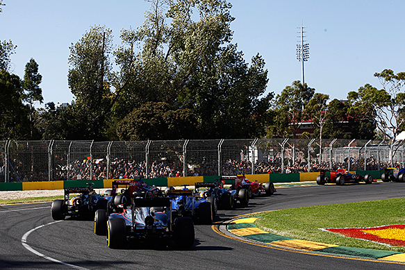 Australian GP start 2015