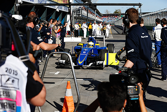 Marcus Ericsson, Sauber, Australian GP 2015, Melbourne