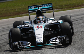Lewis Hamilton and Nico Rosberg split the Friday honours in Malaysia 