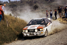 ������ ����� ���������� ����� WRC �� ���� Audi � 1982 ���� &copy; LAT