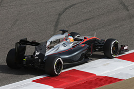 Fernando Alonso, McLaren, Bahrain GP 2015
