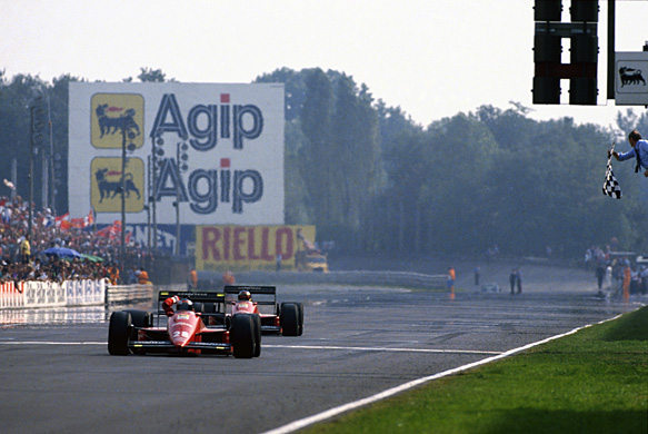 Gerhard Berger, Ferrari, Italian GP 1988, Monza