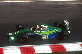 De Cesaris showed well at Spa in Jordan