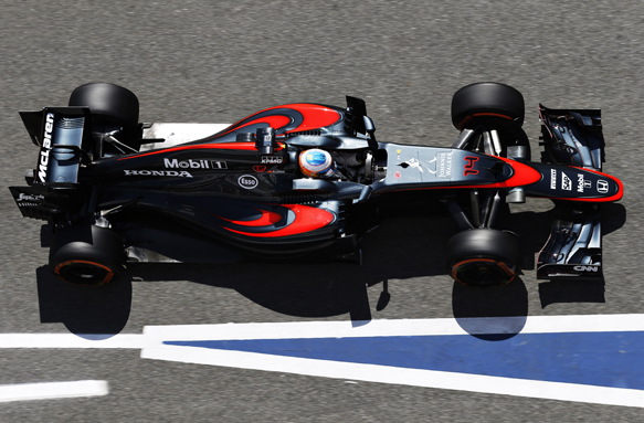 Alonso, McLaren, Barcelona