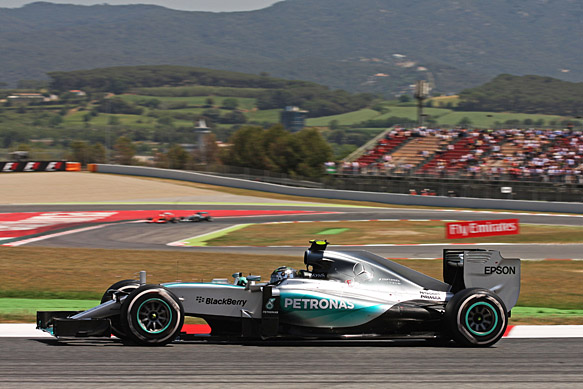 Nico Rosberg, Mercedes, Spanish GP 2015, Barcelona