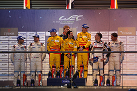 Rees has become a WEC race winner with Aston