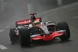 Lewis Hamilton, McLaren, damage, Monaco GP 2008