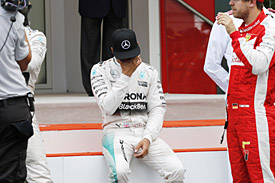 Lewis Hamilton, Monaco GP podium 2015