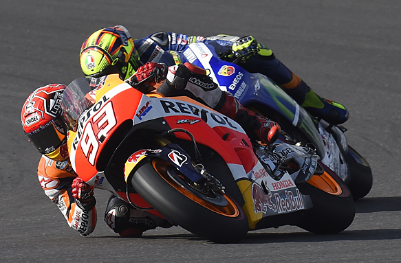 Marc Marquez, Valentino Rossi, MotoGP 2015