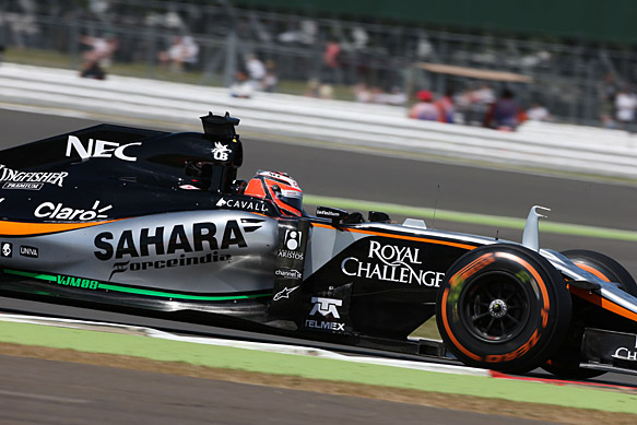 Nico Hulkenberg, Force India, British GP 2015, Silverstone