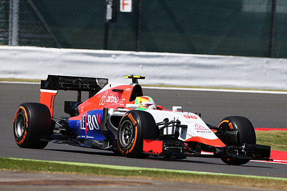 Roberto Merhi, Manor, British GP 2015, Silverstone