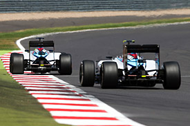 Felipe Massa and Valtteri Bottas, Williams, British GP 2015, Silverstone