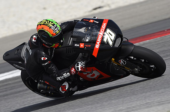 Michael Laverty, Aprilia MotoGP testing 2015