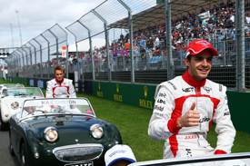 After narrowly missing a Force India seat, Bianchi grabbed his late Marussia opportunity
