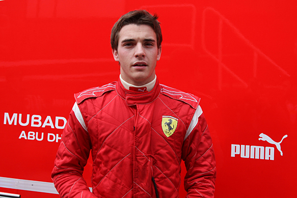 Jules Bianchi, Ferrari test, 2009