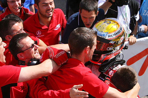Jules Bianchi wins Zandvoort F3 Euro, 2009