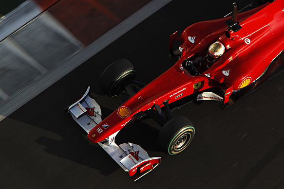 Jules Bianchi, Ferrari, Abu Dhabi F1 testing, November 2009