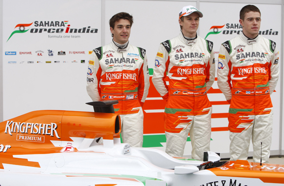 Bianchi, Force India, 2012