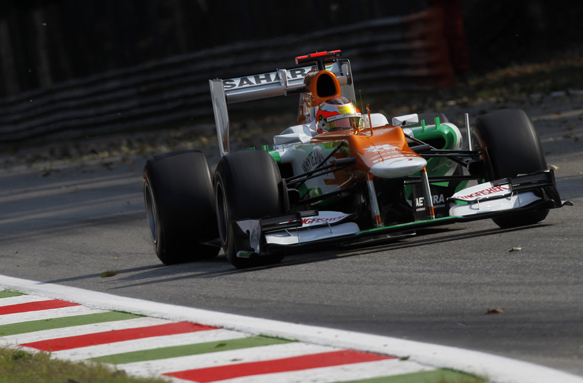 Bianchi, Force India, 2012