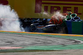 Nico Hulkenberg, Force India, crash, Hungarian GP 2015