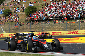 Fernando Alonso, McLaren, Hungarian GP 2015
