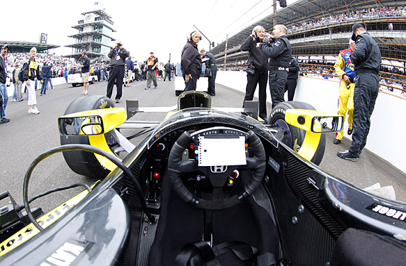 IndyCar cockpit, Indy 500