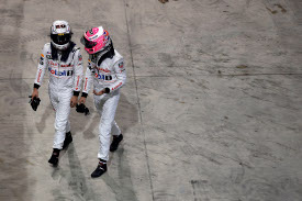Kevin Magnussen, Jenson Button, Abu Dhabi GP 2014