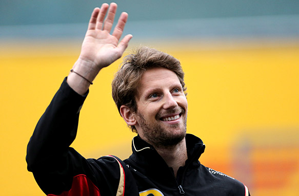 Romain Grosjean, F1 2015
