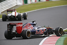 Max Verstappen, Toro Rosso, stops, Japanese GP 2015, Suzuka