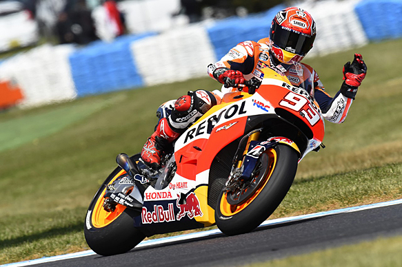 Marc Marquez, Honda, Phillip Island MotoGP 2015