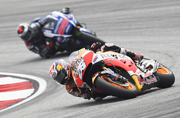 Dani Pedrosa, Jorge Lorenzo, MotoGP 2015