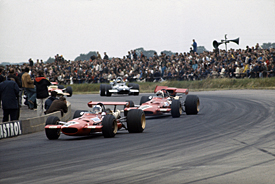Pedro Rodriguez, Ferrari, British GP 1969, Silverstone