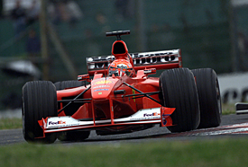 Michael Schumacher, Ferrari, Japanese GP 2000, Suzuka
