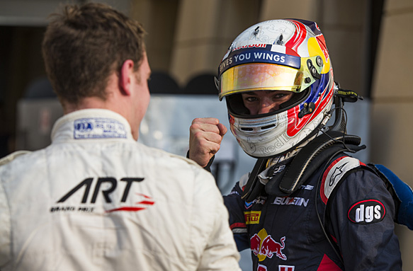 Pierre Gasly, Stoffel Vandoorne, GP2 2015