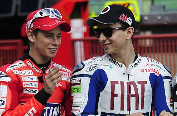 Casey Stoner, Jorge Lorenzo, MotoGP