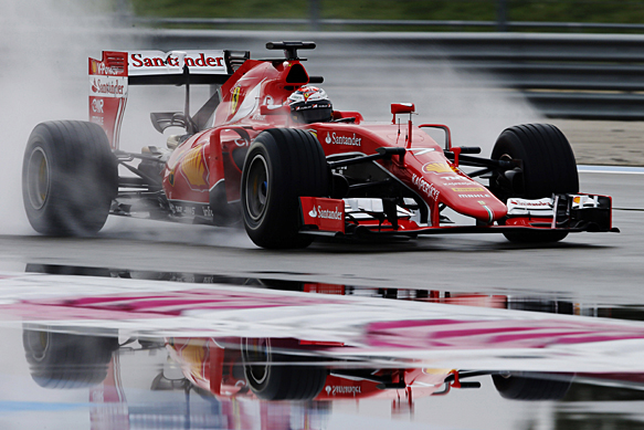 Kimi Raikkonen, Ferrari, Paul Ricard F1 test January 2016