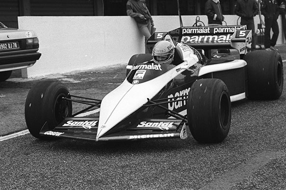 Senna in a Brabham