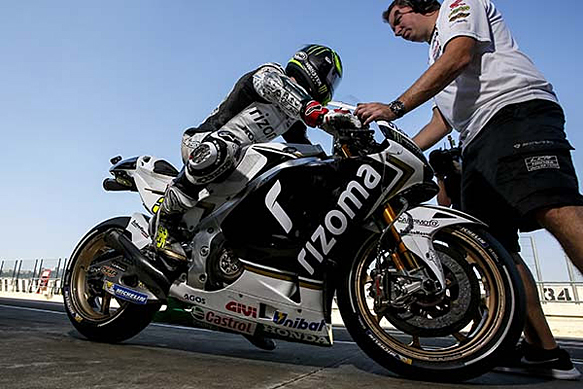 Cal Crutchlow, LCR Honda, Valencia MotoGP testing 2015