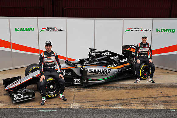 Force India F1 launch 2016