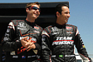 Helio Castroneves and Will Power