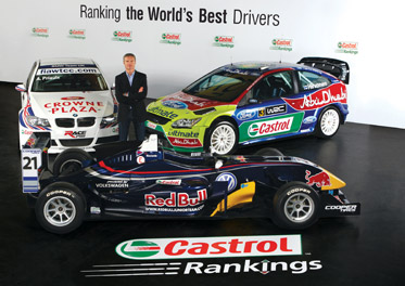 David Coulthard launches the Castrol Rankings
