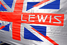 Lewis Hamilton flag
