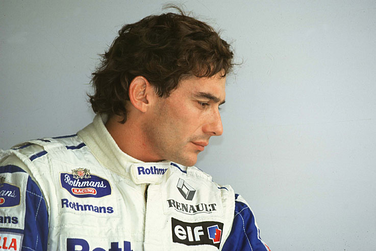 Ayrton Senna is killed in a crash during the San Marino GP at Imola