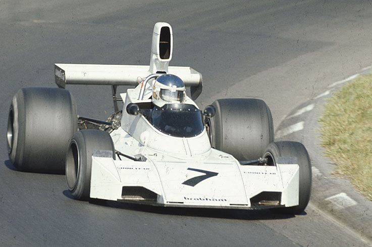 Carlos Reutemann wins three times in Gordon Murray's Brabham BT44