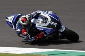 Jorge Lorenzo British Grand Prix Yamaha 2011